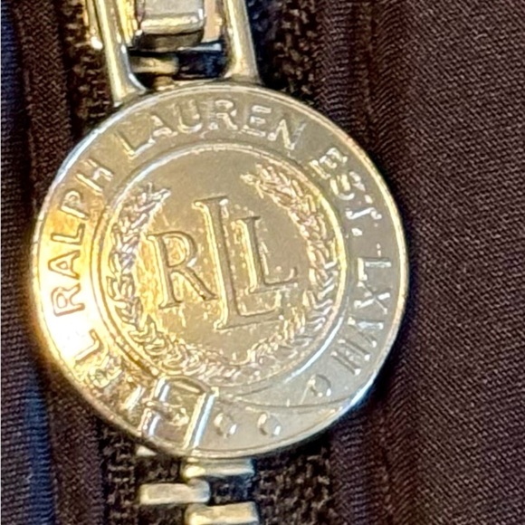 Ralph Lauren L-RL Lauren Active jacket in black & white chevron design size XS - Picture 11 of 11